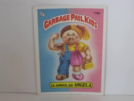 118b Glandular ANGELA 1986 Topps Garbage Pail Kids Card